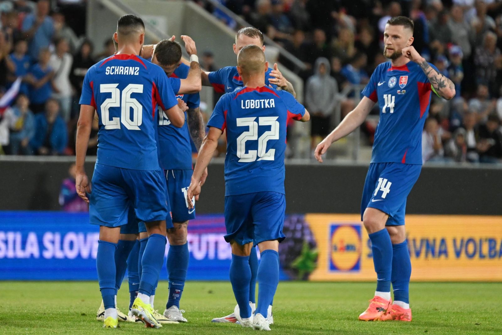 Slovenskí futbalisti zvíťazili v generálke na ME 2024 nad Walesom 4:0