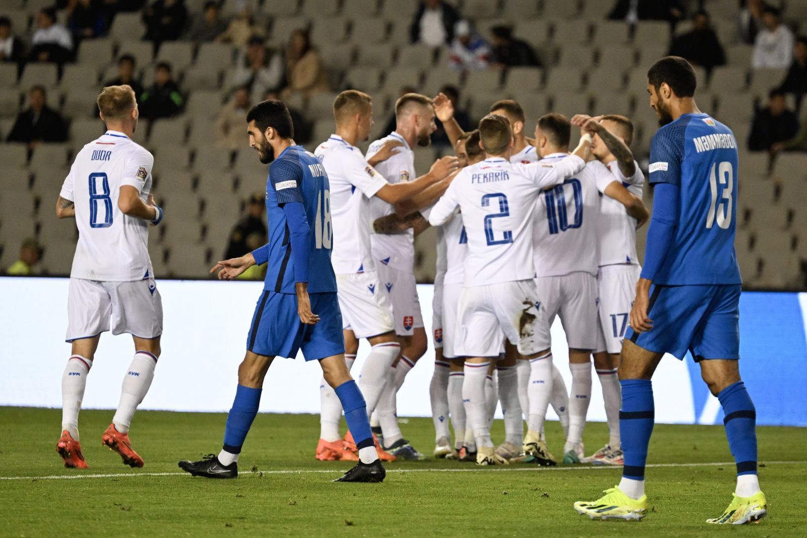 Liga národov: Slovenskí futbalisti vyhrali v Azerbajdžane 3:1 v zápase divízie C Ligy národov