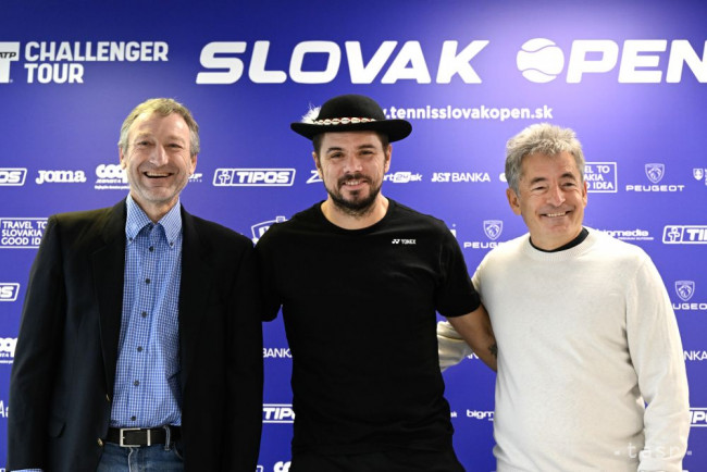 Slovak Open 2024: Wawrinka je v Bratislave po 20 rokoch, od organizátorov dostal klobúk