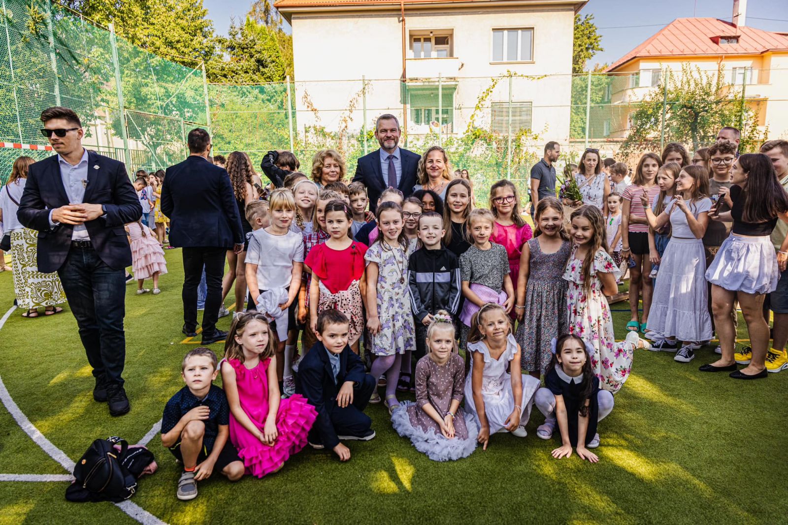 Prezident SR Peter Pellegrini otvoril školský rok v B. Bystrici na škole, kde sám chodil