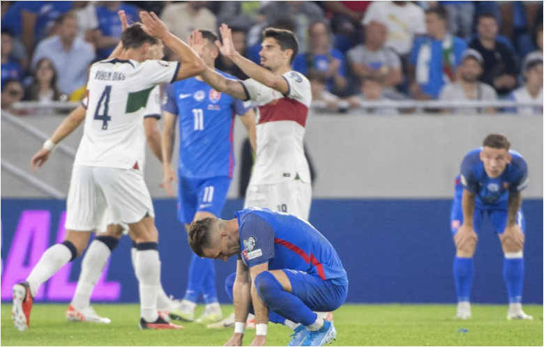 Kvalifikácia ME 2024: Slováci prehrali s Portugalskom 0:1, rozhodol Fernandes