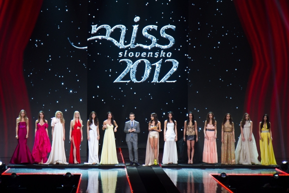 MISS Slovensko 2012 počas finálového večera