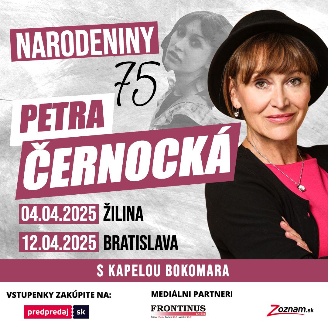 Legendárna Saxana (Petra Černocká) prichádza po rokoch na svojom koštěti na Slovensko!