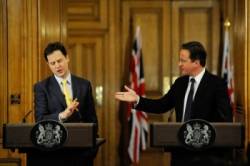 david cameron nick clegg