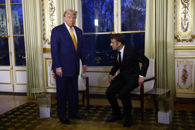 donald trump emmanuel macron 676x451